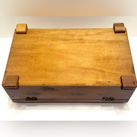 Wooden Cedar Keepsake Box - Picture 9 of 10